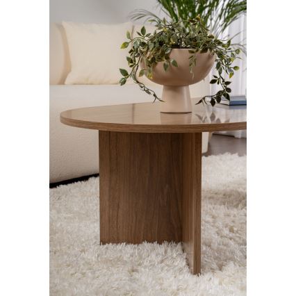 Dohányzóasztal NEL dió