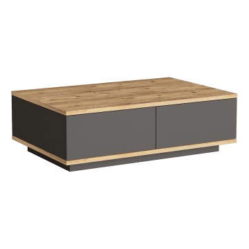 Dohányzóasztal NEL, fenyő/antracit