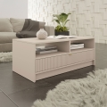 Dohányzóasztal TIRENO 100x40 cm bézs