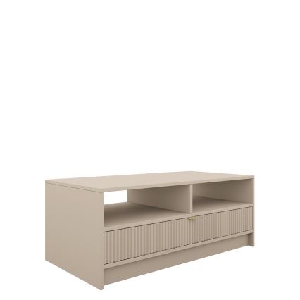 Dohányzóasztal TIRENO 100x40 cm bézs