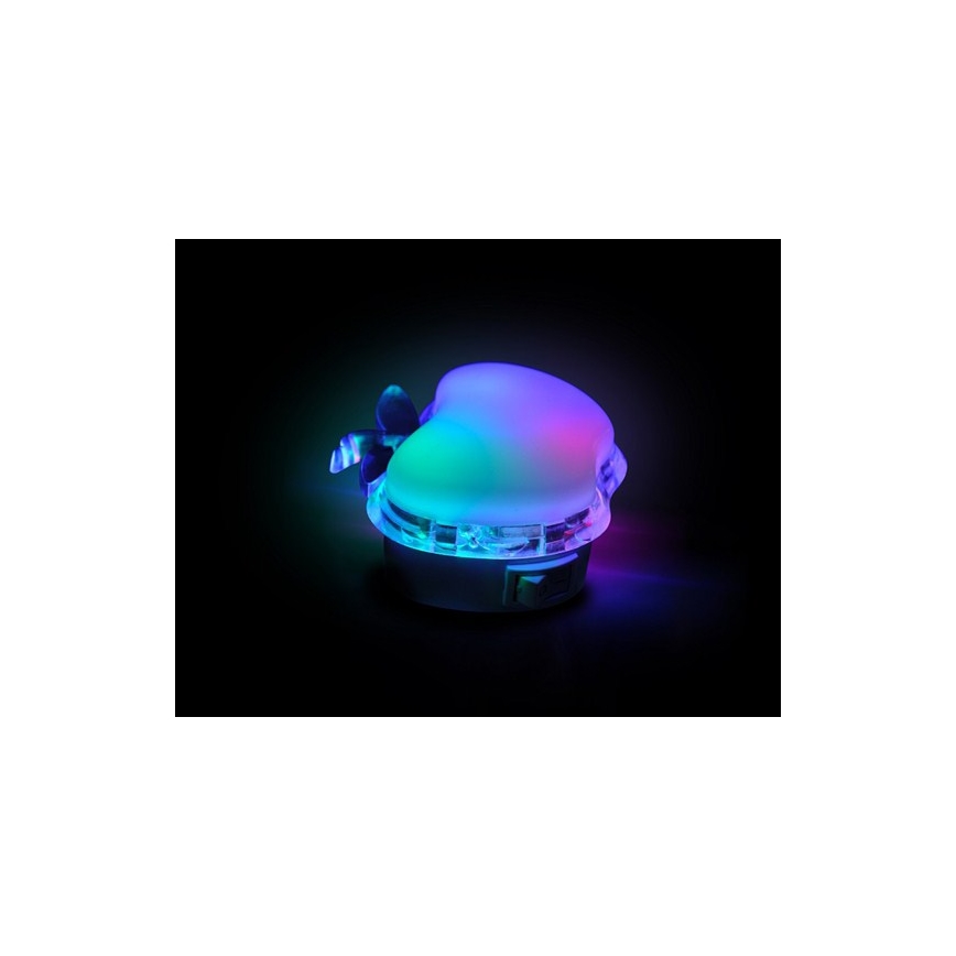 LED RGB Gyerek éjjeli lámpa LED-RGB/0,5W/230V alma