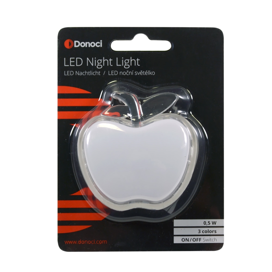 LED RGB Gyerek éjjeli lámpa LED-RGB/0,5W/230V alma