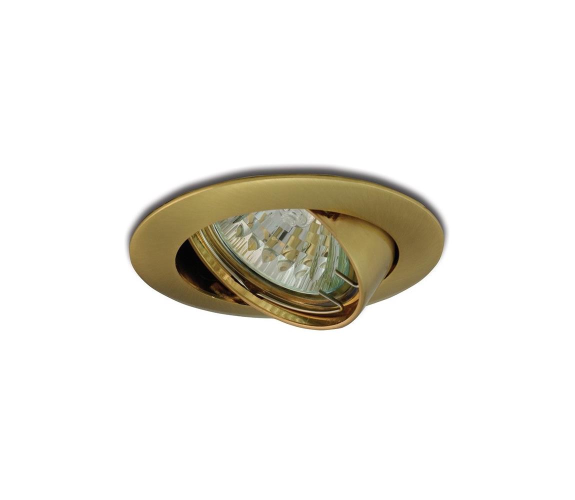 Dönthető süllyesztett lámpa 1xGU5,3/50W/12V arany VPD