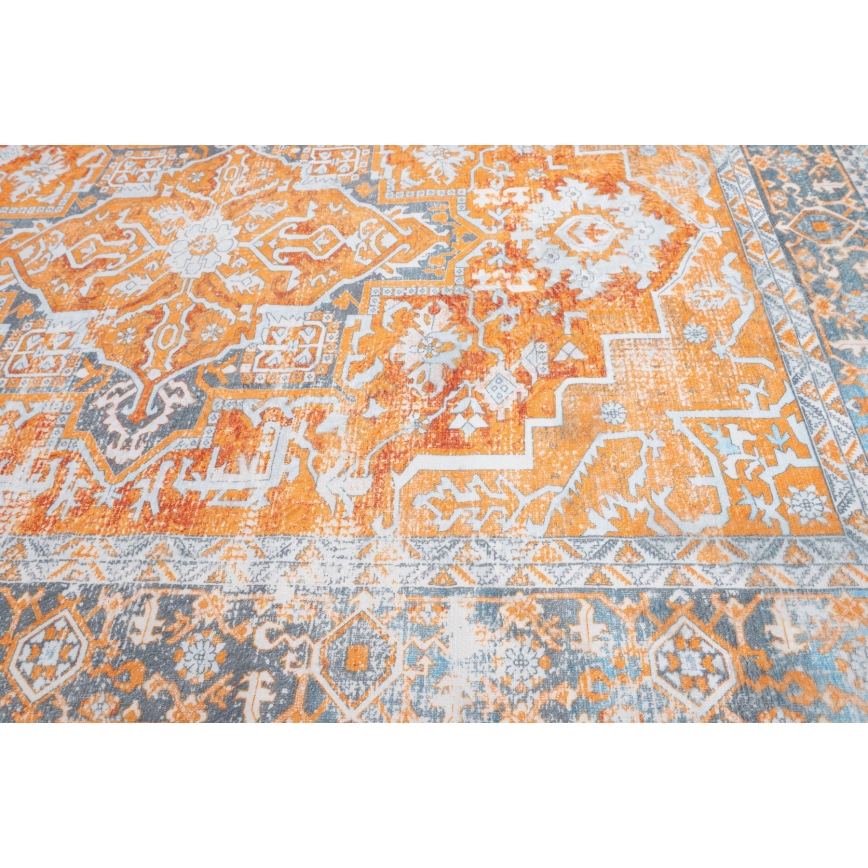 DOVE-VINTAGE orientális szőnyeg, 120x170 cm, 2600 g/m2, narancssárga