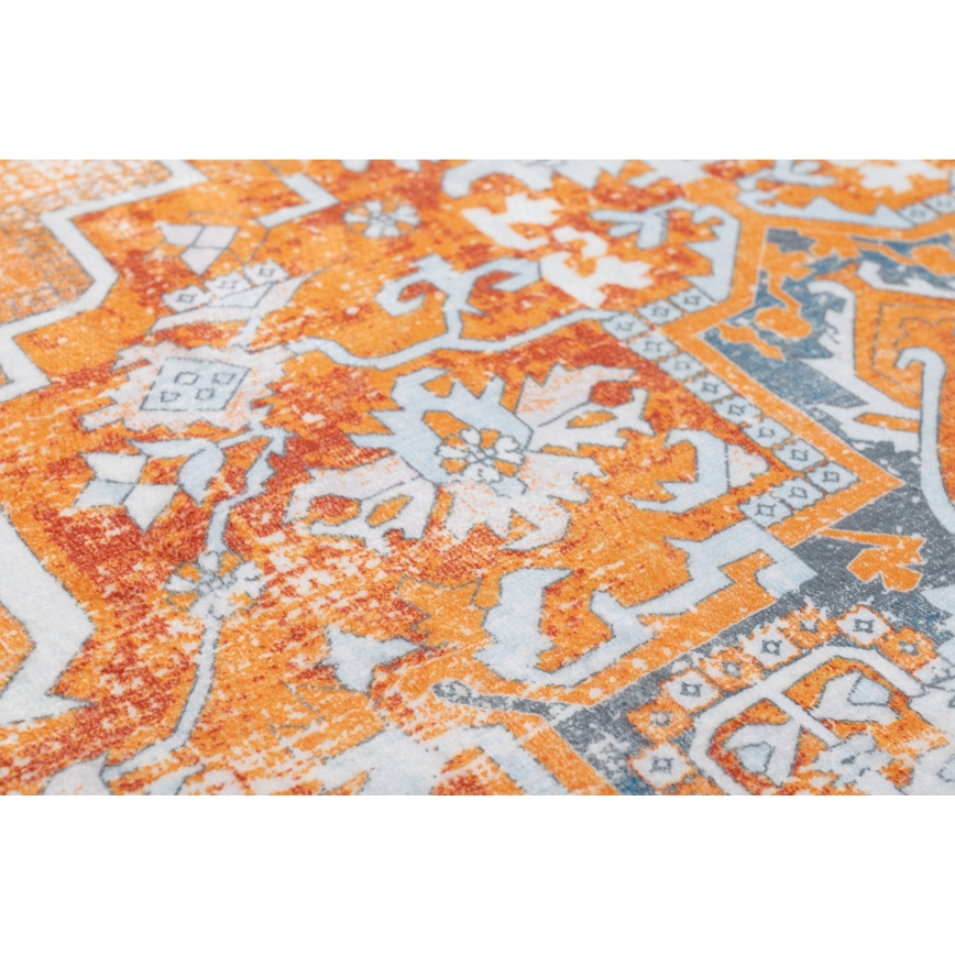 DOVE-VINTAGE orientális szőnyeg 160x220 cm 2600 g/m2 narancssárga