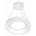DRAX LED kábelen függő csillár, 32 W, 230 V, 4000 K, átm. 38 cm, fehér