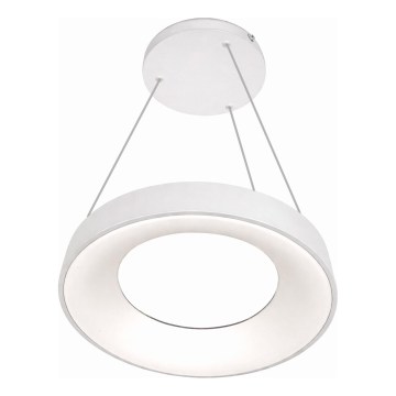 DRAX LED kábelen függő csillár, 32 W, 230 V, 4000 K, átm. 38 cm, fehér