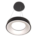 DRAX LED kábeles csillár, 32 W, 230 V, 4000 K, Ø 38 cm, fekete