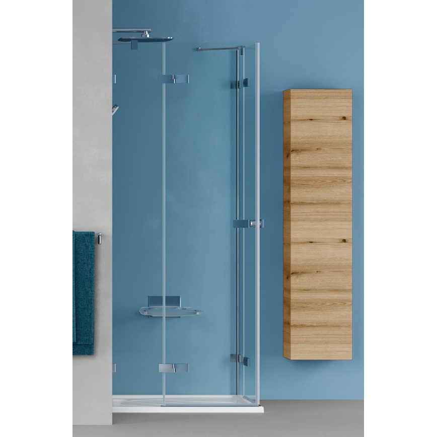 Dřevojas - Függesztett fürdőszobaszekrény ZYLO 35x155 cm tölgy