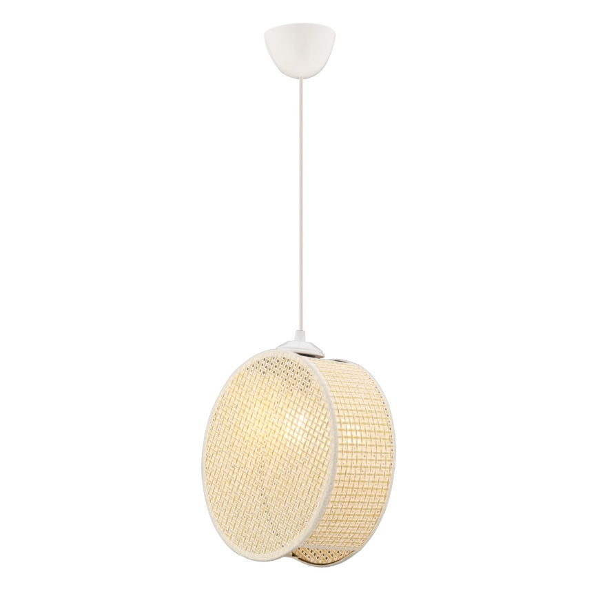 DRUM függőlámpa kábelen, 1xE27/60W/230V, krémszínű