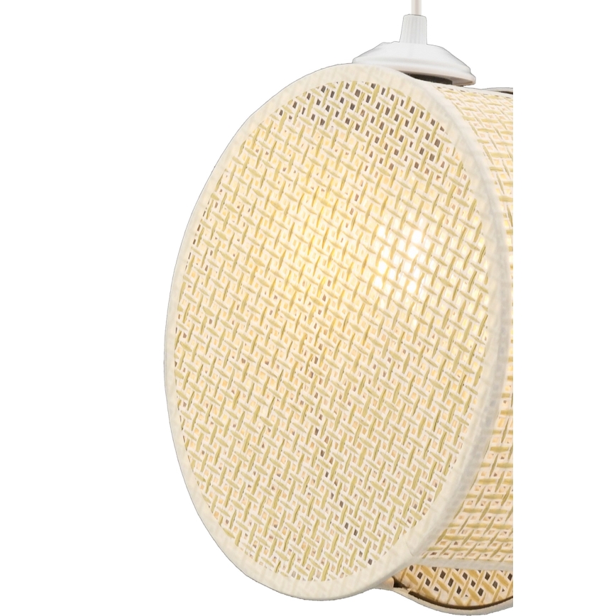 DRUM függőlámpa kábelen, 1xE27/60W/230V, krémszínű
