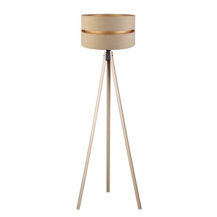 Duolla - Állólámpa DUO 1xE27/60W/230V átm. 44 cm bézs