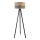 Duolla - Állólámpa DUO 1xE27/60W/230V átm. 44 cm bézs/szürke/wenge