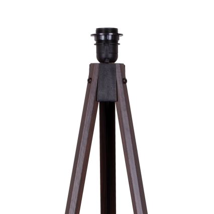 Duolla - Állólámpa DUO 1xE27/60W/230V átm. 44 cm bézs/szürke/wenge