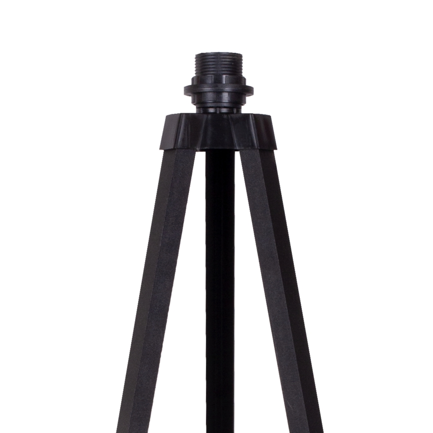 Duolla - Állólámpa DUO 1xE27/60W/230V átm. 44 cm fekete/wenge