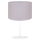 Duolla - Asztali lámpa BRISTOL 1xE14/15W/230V szürke/fehér