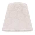 Duolla - Asztali lámpa búra SOFIA XS E14 átmérő 18,5 cm fehér