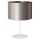 Duolla - Asztali lámpa CANNES 1xE14/15W/230V 20 cm ezüst/réz/fehér