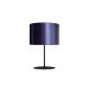 Duolla - Asztali lámpa CANNES 1xE14/15W/230V 20 cm kék/ezüst/fekete