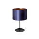 Duolla - Asztali lámpa CANNES 1xE14/15W/230V 20 cm kék/réz/fekete