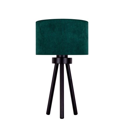 Duolla - Asztali lámpa LYON 1xE27/15W/230V átm. 30 cm zöld