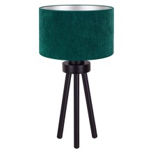Duolla - Asztali lámpa LYON 1xE27/15W/230V zöld