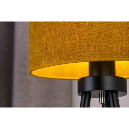 Duolla - Asztali lámpa OVAL 1xE27/15W/230V átm. 30 cm barna