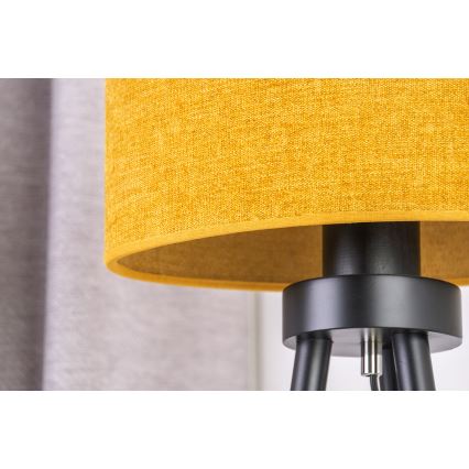 Duolla - Asztali lámpa OVAL 1xE27/15W/230V átm. 30 cm barna