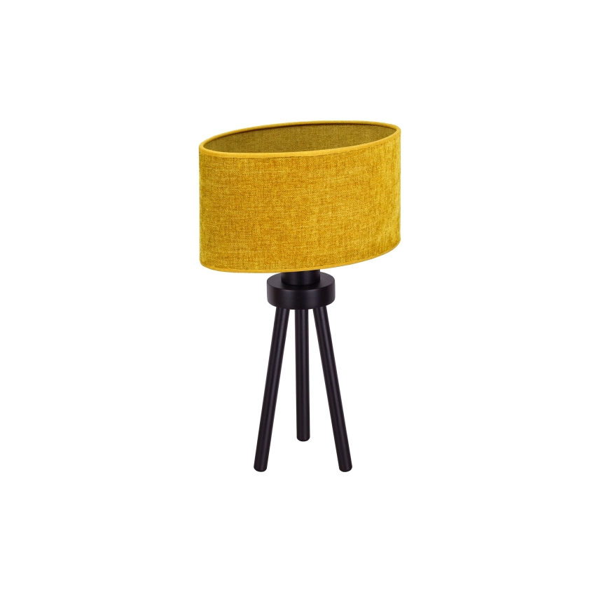 Duolla - Asztali lámpa OVAL 1xE27/15W/230V átm. 30 cm barna