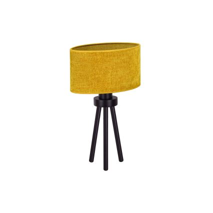 Duolla - Asztali lámpa OVAL 1xE27/15W/230V átm. 30 cm barna