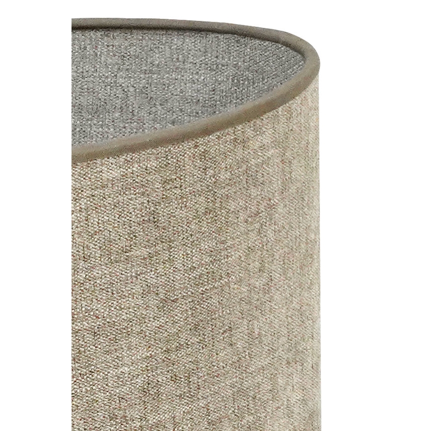 Duolla - Asztali lámpa OVAL 1xE27/15W/230V átm. 30 cm barna