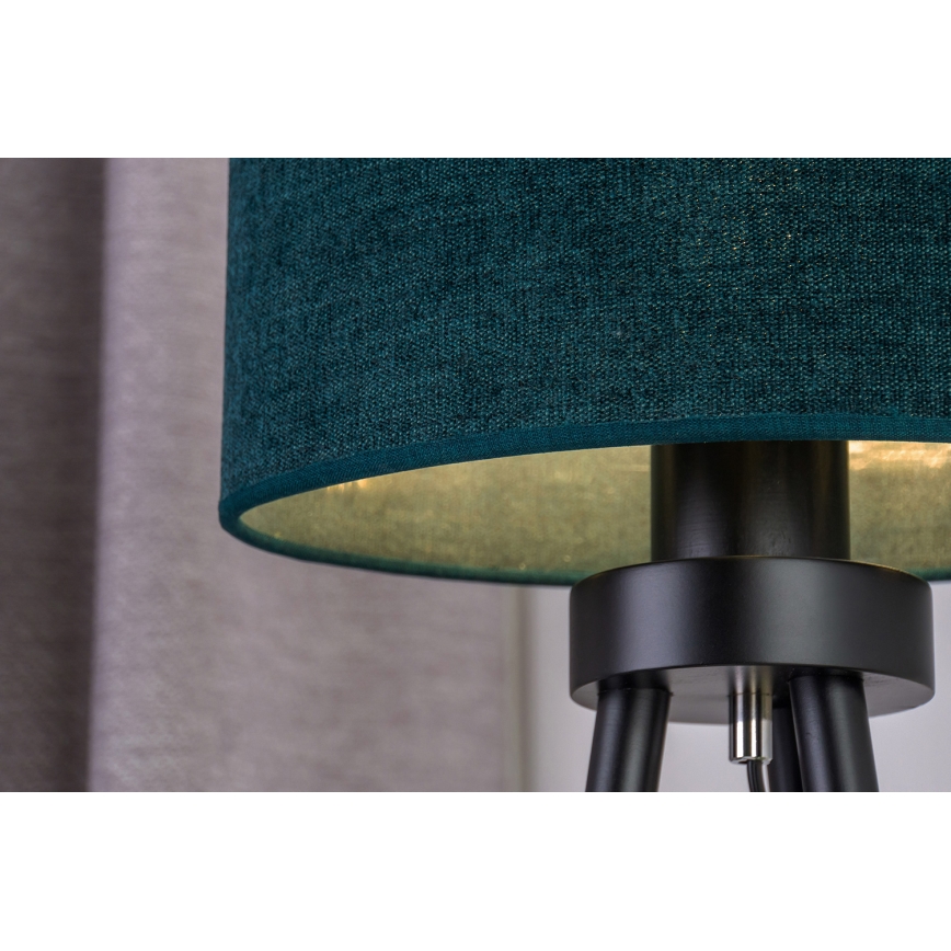 Duolla - Asztali lámpa OVAL 1xE27/15W/230V átm. 30 cm zöld