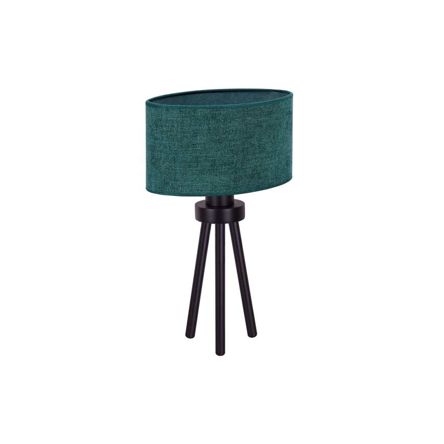 Duolla - Asztali lámpa OVAL 1xE27/15W/230V átm. 30 cm zöld