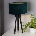 Duolla - Asztali lámpa OVAL 1xE27/15W/230V zöld