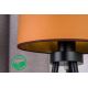 Duolla - Asztali lámpa OVAL VEGAN 1xE27/15W/230V barna