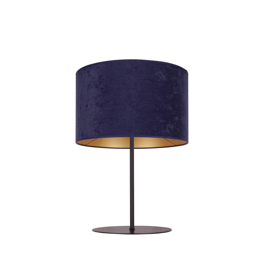Duolla - Asztali lámpa ROLLER 1xE14/15W/230V átm. 20 cm kék/arany