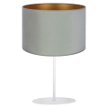 Duolla - Asztali lámpa ROLLER 1xE14/15W/230V világoszöld/arany