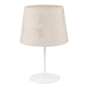 Duolla - Asztali lámpa SOPRANO 1xE14/40W/230V átm. 20 cm bézs