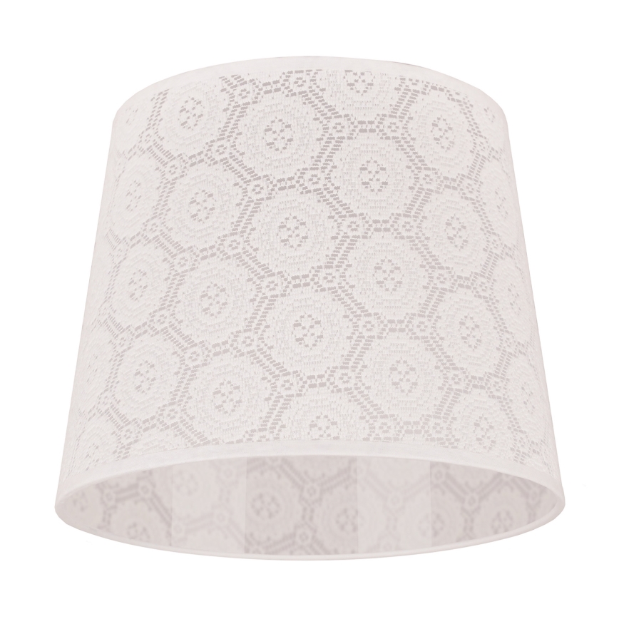 Duolla - Asztali lámpa árnyékoló CLASSIC M E27 átmérő 24 cm fehér
