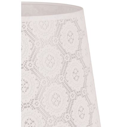 Duolla - Asztali lámpa árnyékoló CLASSIC M E27 átmérő 24 cm fehér