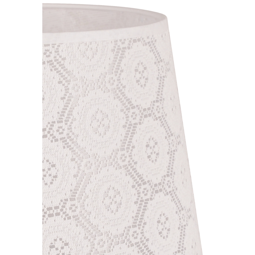 Duolla - Asztali lámpa árnyékoló CLASSIC M E27 átmérő 24 cm fehér