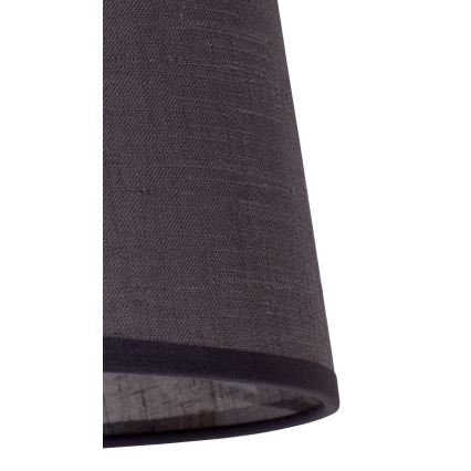 Duolla - Asztali lámpa árnyékoló CLASSIC M E27 átmérő 24 cm antracit