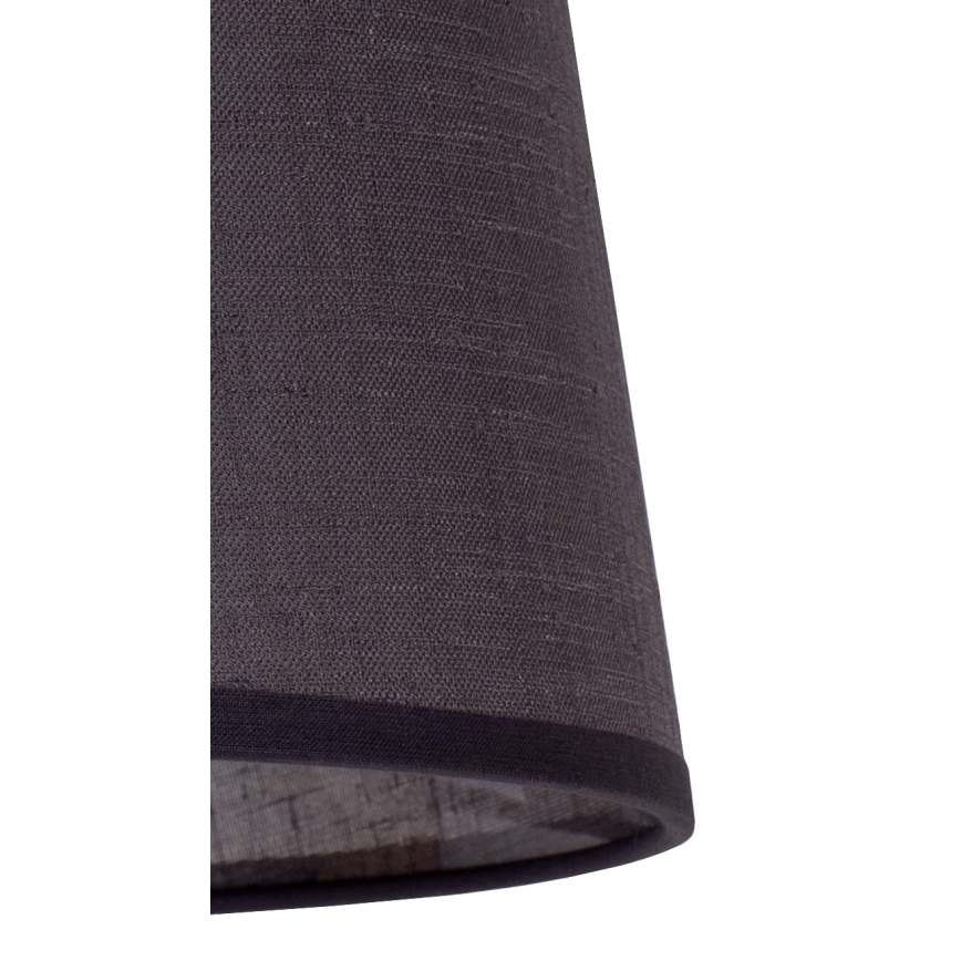 Duolla - Asztali lámpa árnyékoló CLASSIC M E27 átmérő 24 cm antracit