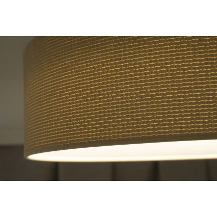 Duolla - LED mennyezeti lámpa CORTINA LED/26W/230V átm. 30 cm 4000K bézs