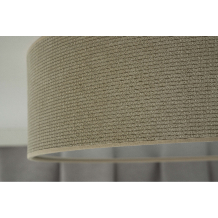 Duolla - LED mennyezeti lámpa CORTINA LED/26W/230V átm. 30 cm 4000K bézs