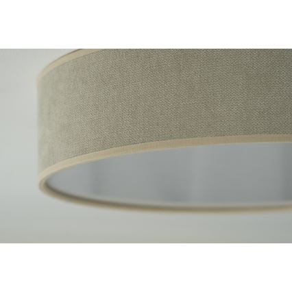 Duolla - LED mennyezeti lámpa CORTINA LED/26W/230V átm. 30 cm 4000K bézs