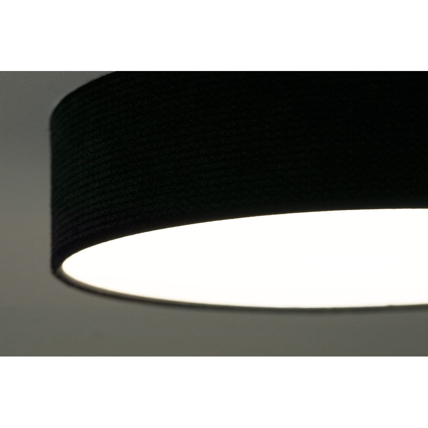 Duolla - LED mennyezeti lámpa CORTINA LED/26W/230V átm. 30 cm 4000K fekete