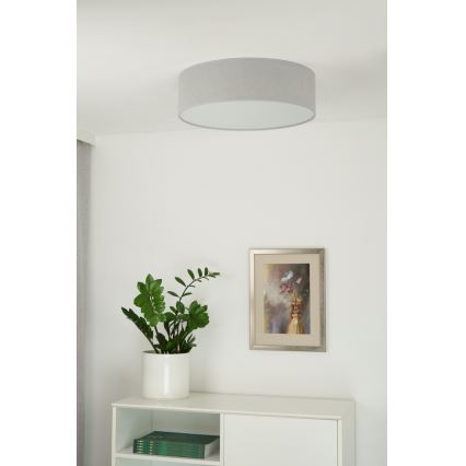 Duolla - LED mennyezeti lámpa CORTINA LED/26W/230V átm. 30 cm 4000K szürke