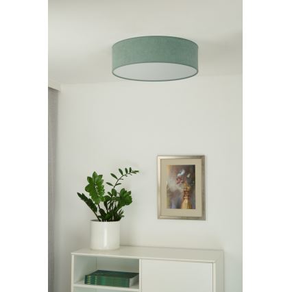 Duolla - LED mennyezeti lámpa CORTINA LED/26W/230V átm. 30 cm 4000K türkiz
