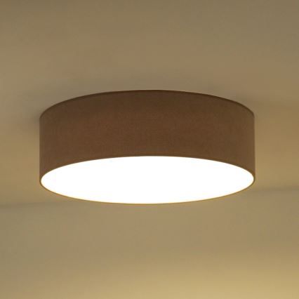 Duolla - LED mennyezeti lámpa CORTINA LED/26W/230V átm. 45 cm 4000K barna